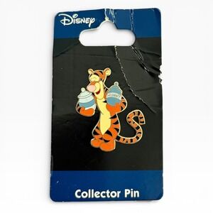 Disney Tigger Hunny Pots Enamel Collector Pin on Original Card